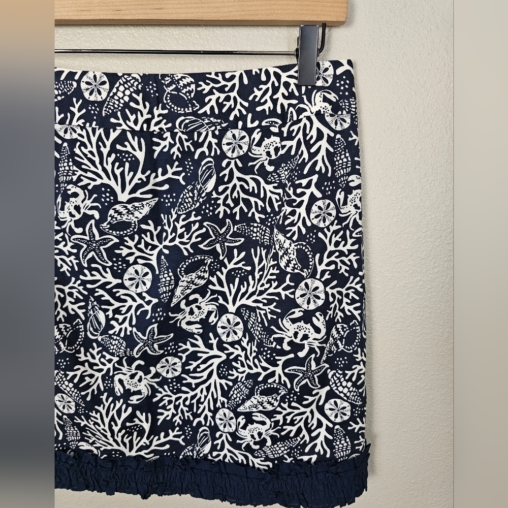 Vineyard Vines Womens Coastal Under the Sea Mini Skirt - Picture 7 of 7